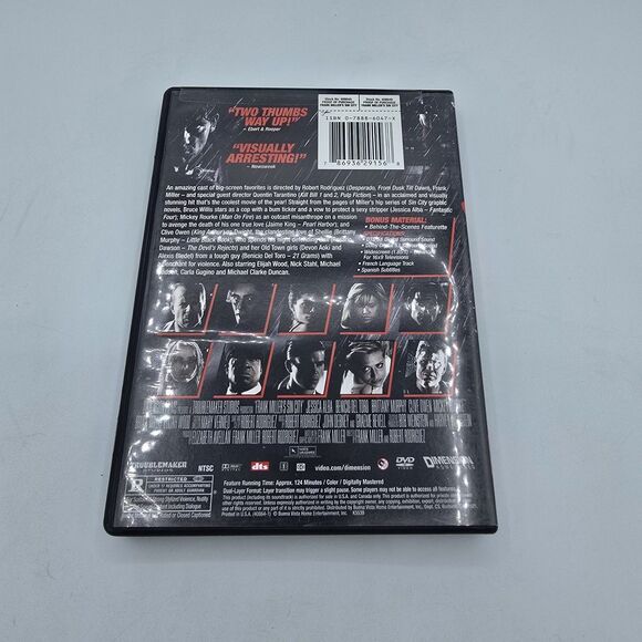 Sin City On DVD Used Good Condition - Picture 5 of 5